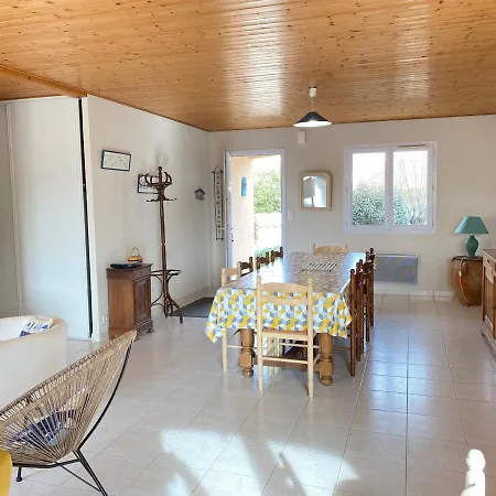 Maison Familiale Ideale : Proche Et Centre, Calme, Terrasse, 8 Pers, Wifi, Garage - Fr-1-231-275 * Brétignolles-sur-Mer