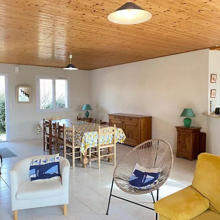 Maison Familiale Ideale : Proche Et Centre, Calme, Terrasse, 8 Pers, Wifi, Garage - Fr-1-231-275 Brétignolles-sur-Mer