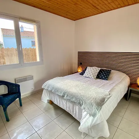 Feriehus Maison Familiale Ideale : Proche Et Centre, Calme, Terrasse, 8 Pers, Wifi, Garage - Fr-1-231-275 Brétignolles-sur-Mer