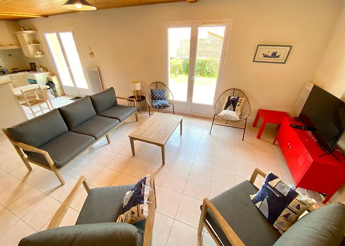 Nyaraló Maison Familiale Ideale : Proche Et Centre, Calme, Terrasse, 8 Pers, Wifi, Garage - Fr-1-231-275 Brétignolles-sur-Mer